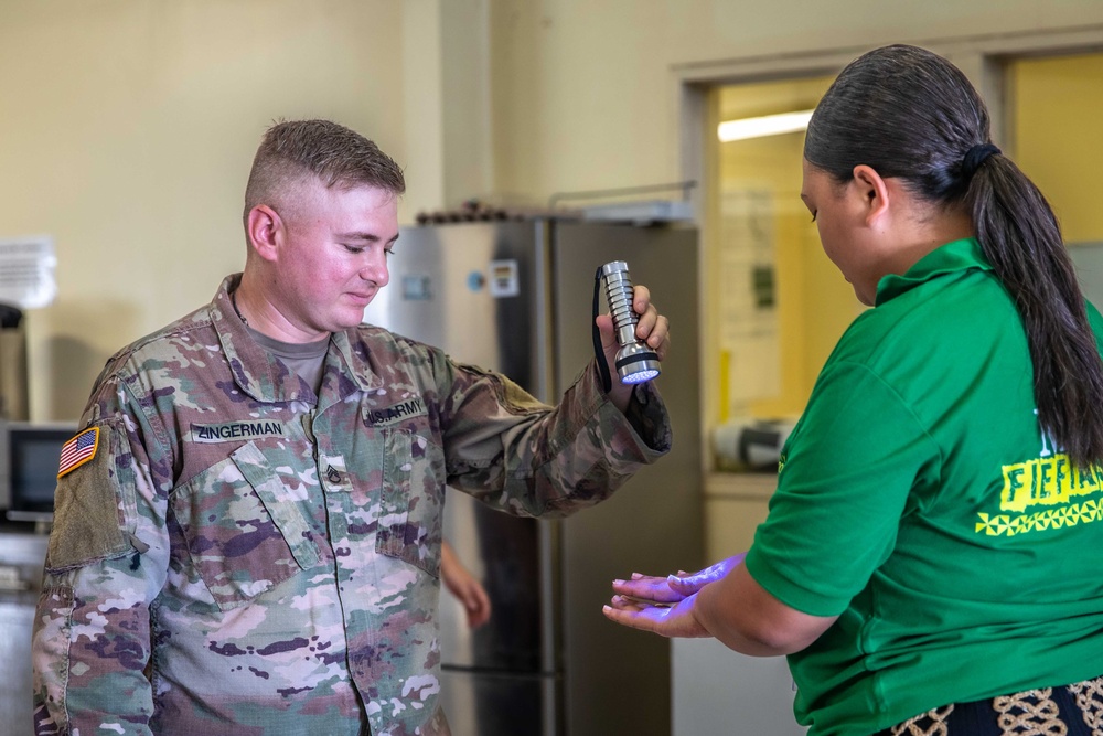 Pacific Partnership 2023: Food Department Training in Tonga