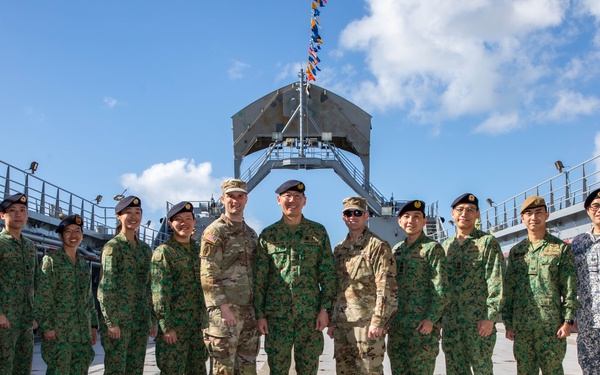 8th Theater Sustainment Command Organizes Subject Matter Expert Exchange With Singapore Army