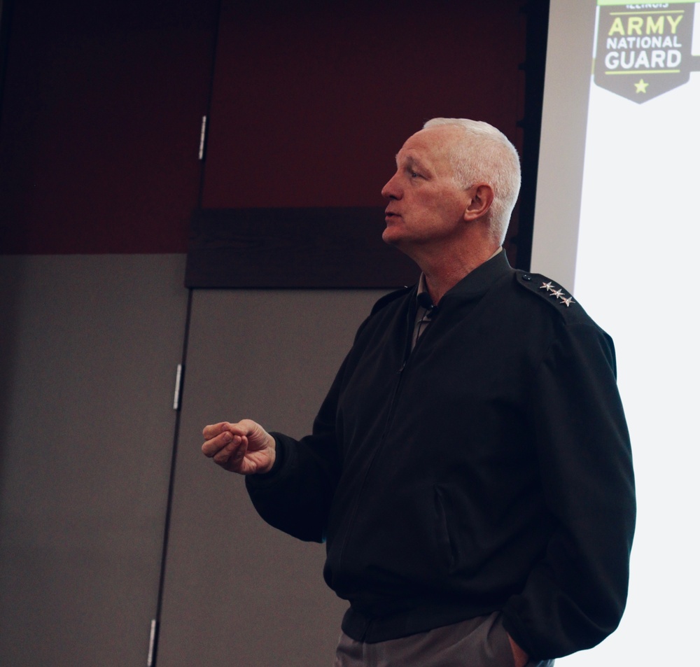 Director of the Army National Guard Speaks at Illinois Army National Guard Commander's Guidance Seminar