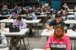 Yokota High School administers modernized ASVAB CEP