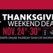 Exchange Serves Up Holiday Deals Thanksgiving Day Through Cyber Week