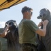 Chemical, Biological, Radioactive and Nuclear specialist and Explosive Ordnance Disposal Marines Conduct Simulated Chemical Disposal