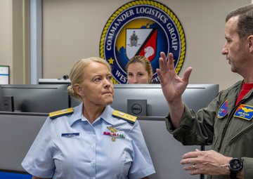 COMLOG WESTPAC Hosts U.S. Coast Guard Commander, Operational Logistics Command