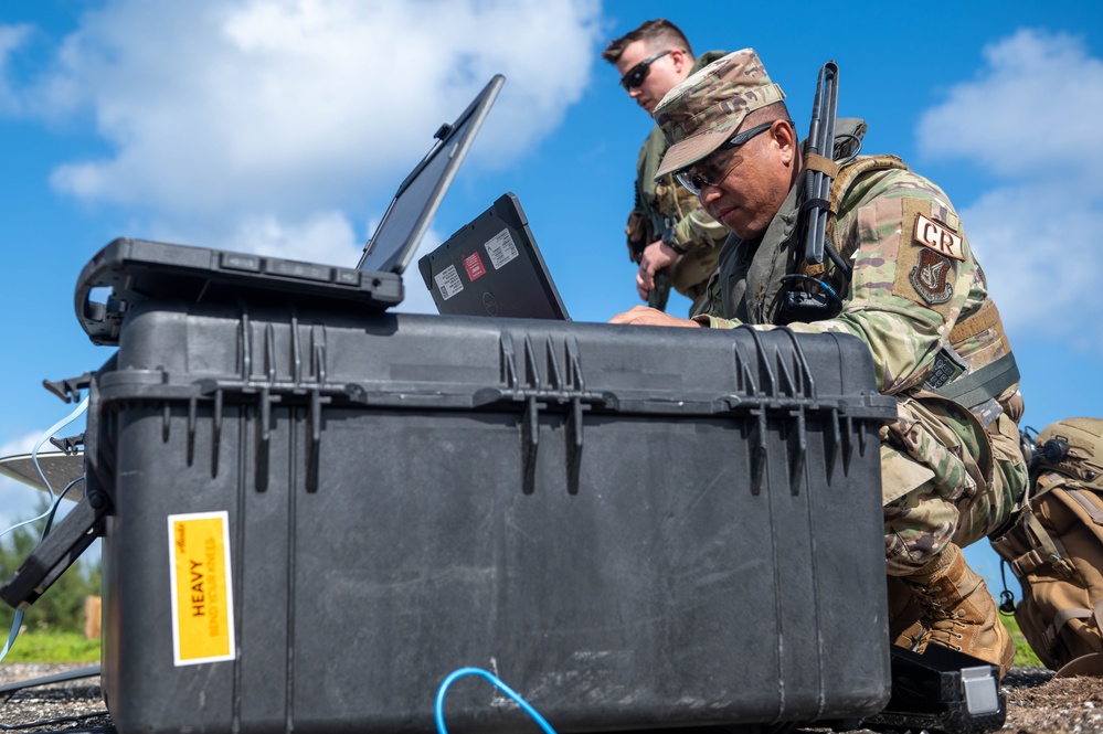 644th Combat Communications Squadron participates in the KNIGHT CALL Field Training Exercise