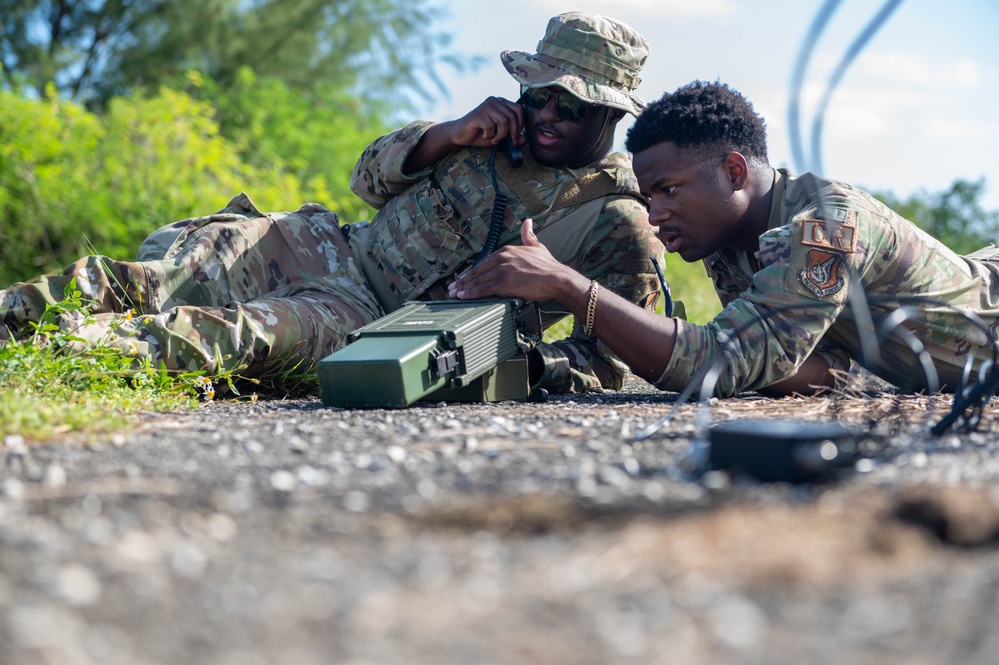 644th Combat Communications Squadron participates in the KNIGHT CALL Field Training Exercise