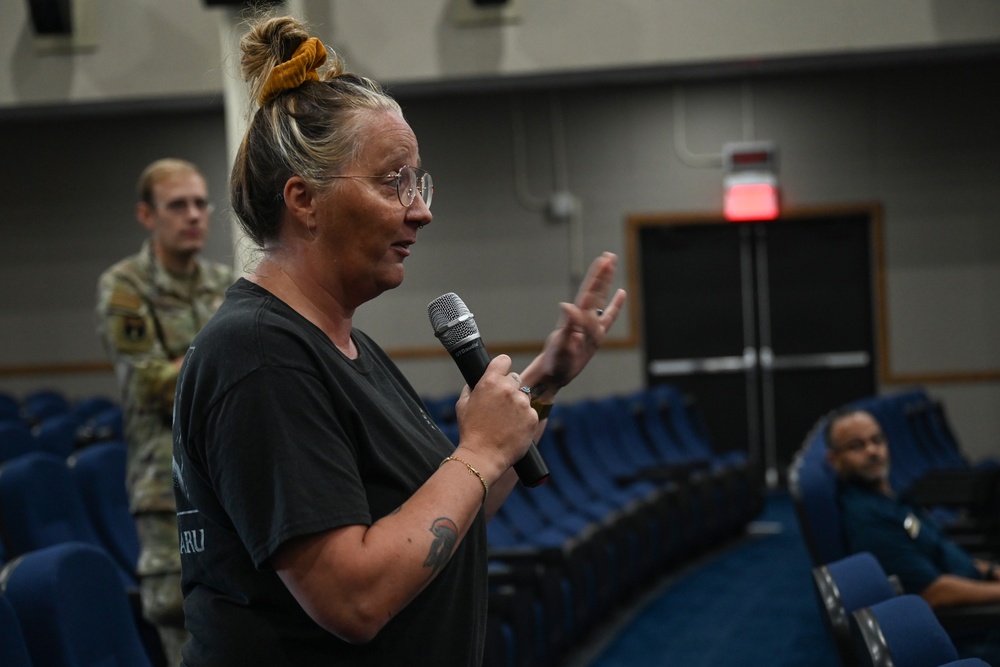 36th Wing hosts townhall