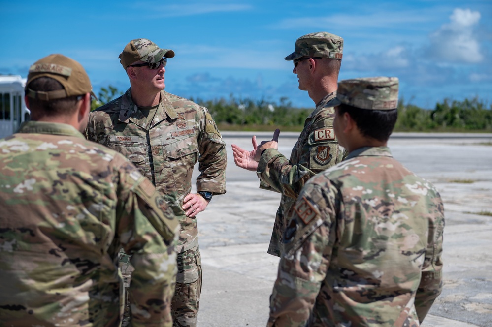 11 Air Force command chief visits Andersen AFB