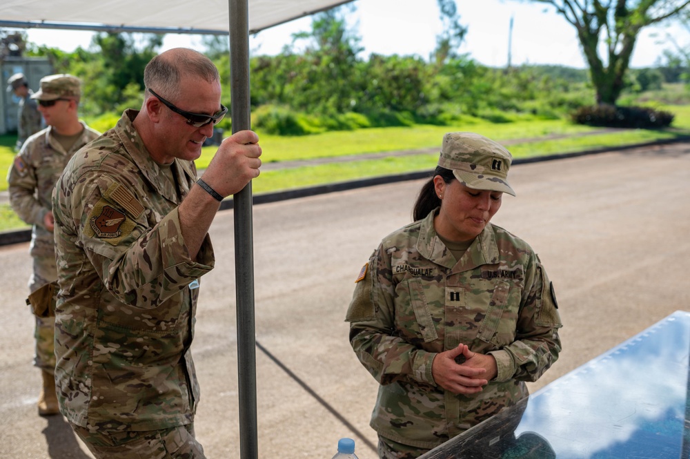 11 Air Force command chief visits Andersen AFB