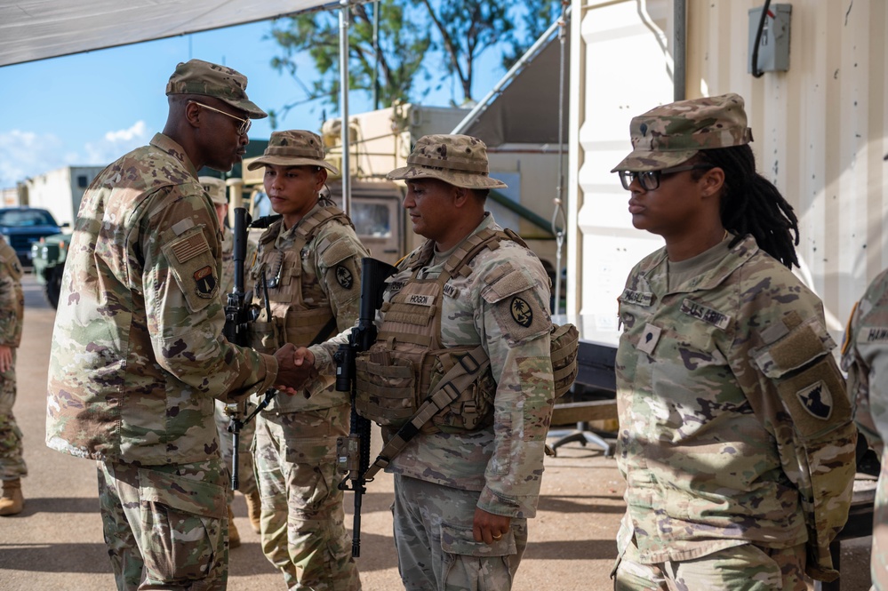 11 Air Force command chief visits Andersen AFB