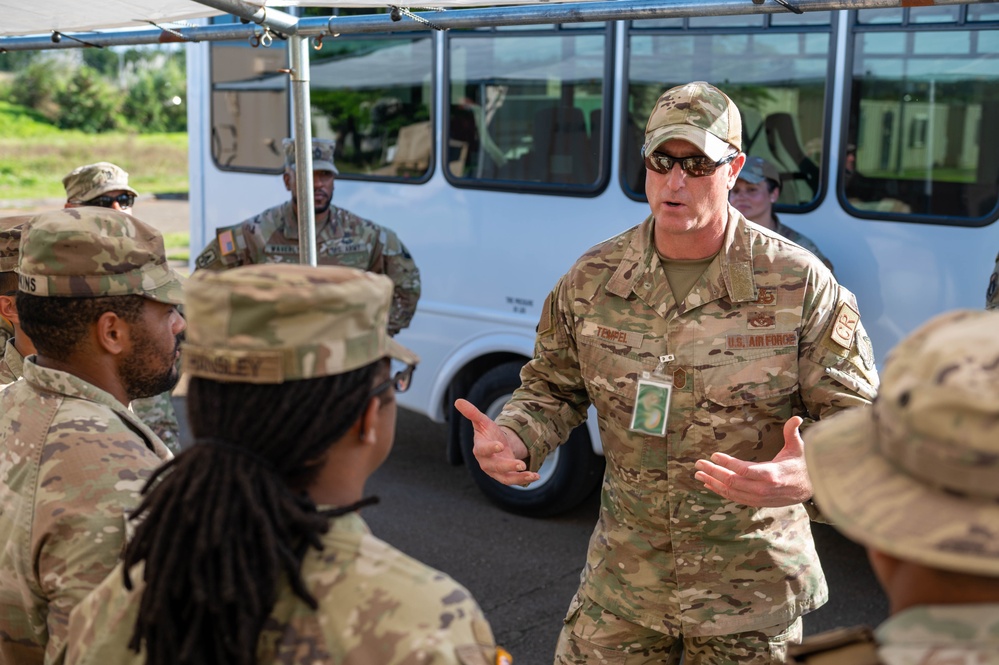 11 Air Force command chief visits Andersen AFB