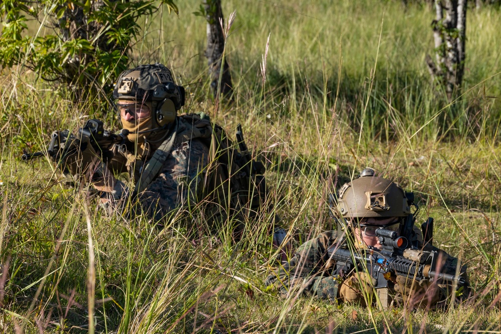 31st MEU Maritime Raid Force train on Combat Town