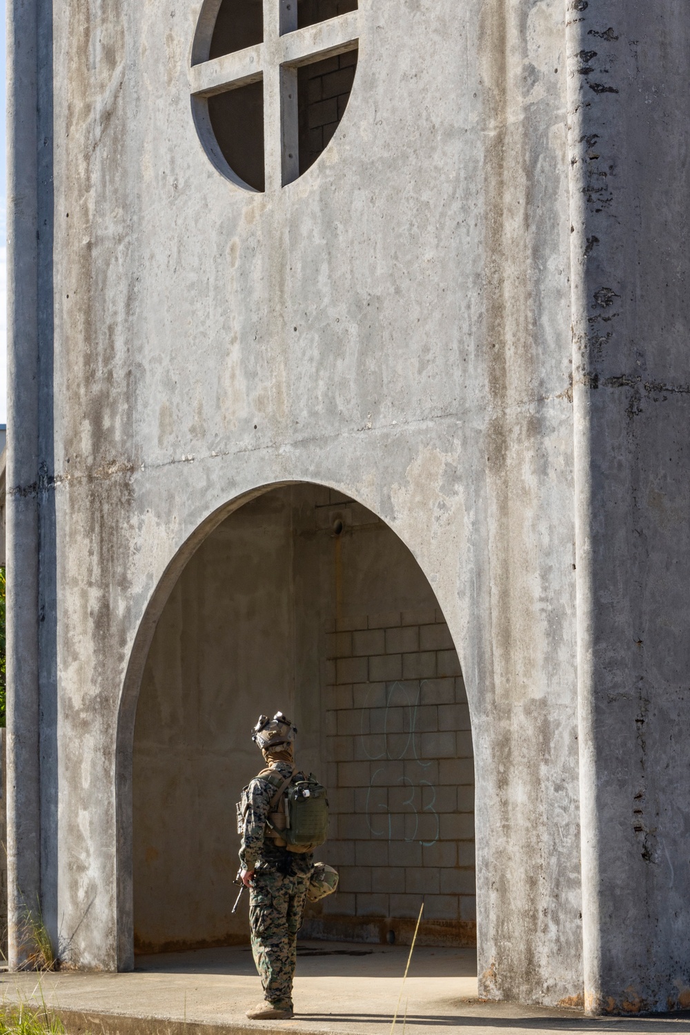 31st MEU Maritime Raid Force train on Combat Town