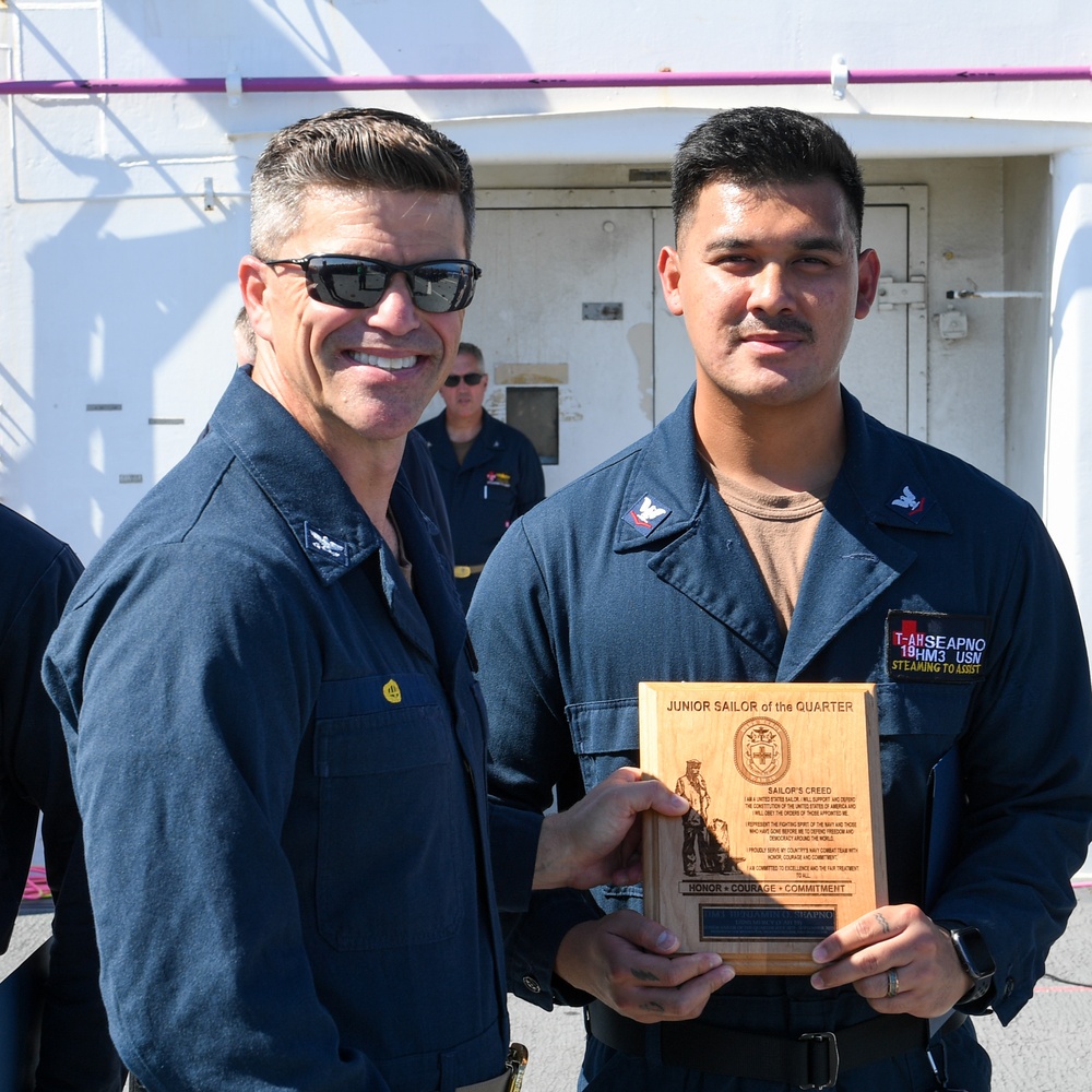 USNS Mercy: All Hands Call