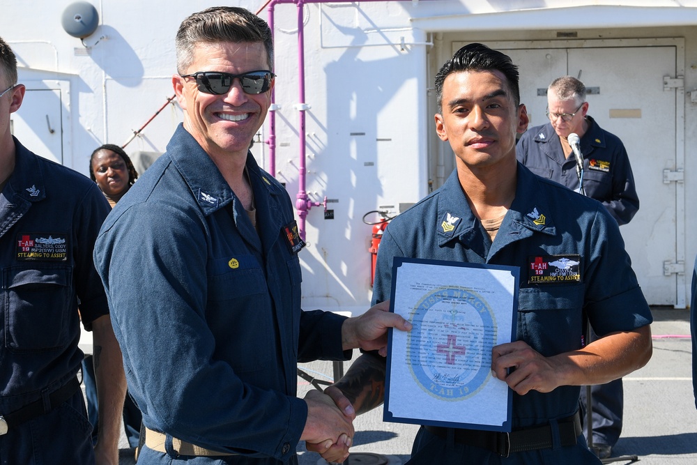 USNS Mercy: All Hands Call
