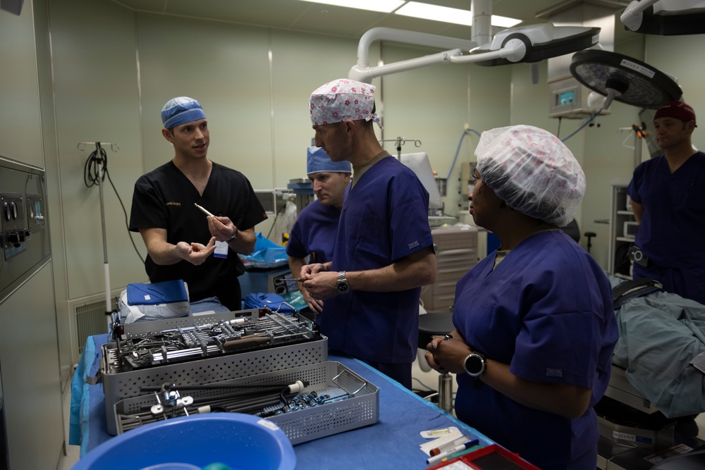 Touring the OR with the Surgical Operations Squadron