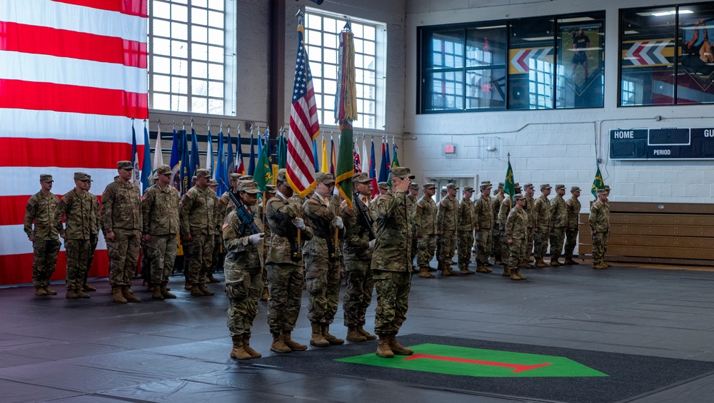 97th Military Police Battalion holds Change of Responsibility ceremony