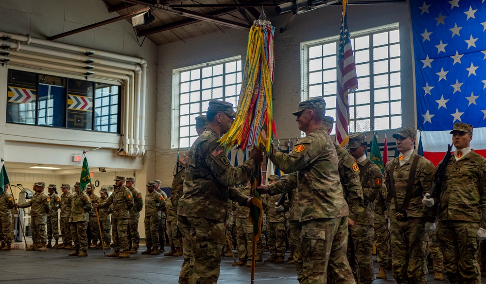 97th Military Police Battalion holds Change of Responsibility ceremony