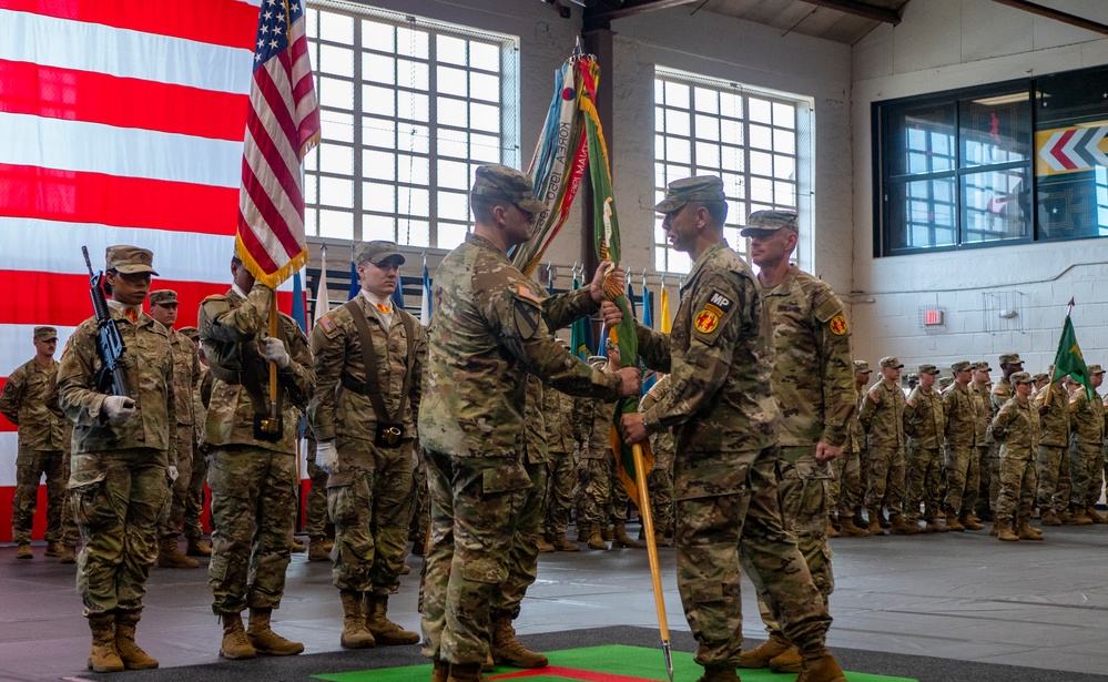 97th Military Police Battalion holds Change of Responsibility ceremony