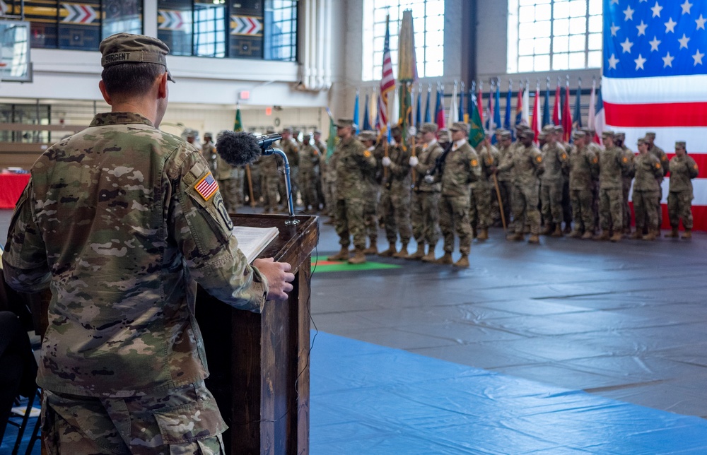 97th Military Police Battalion holds Change of Responsibility ceremony