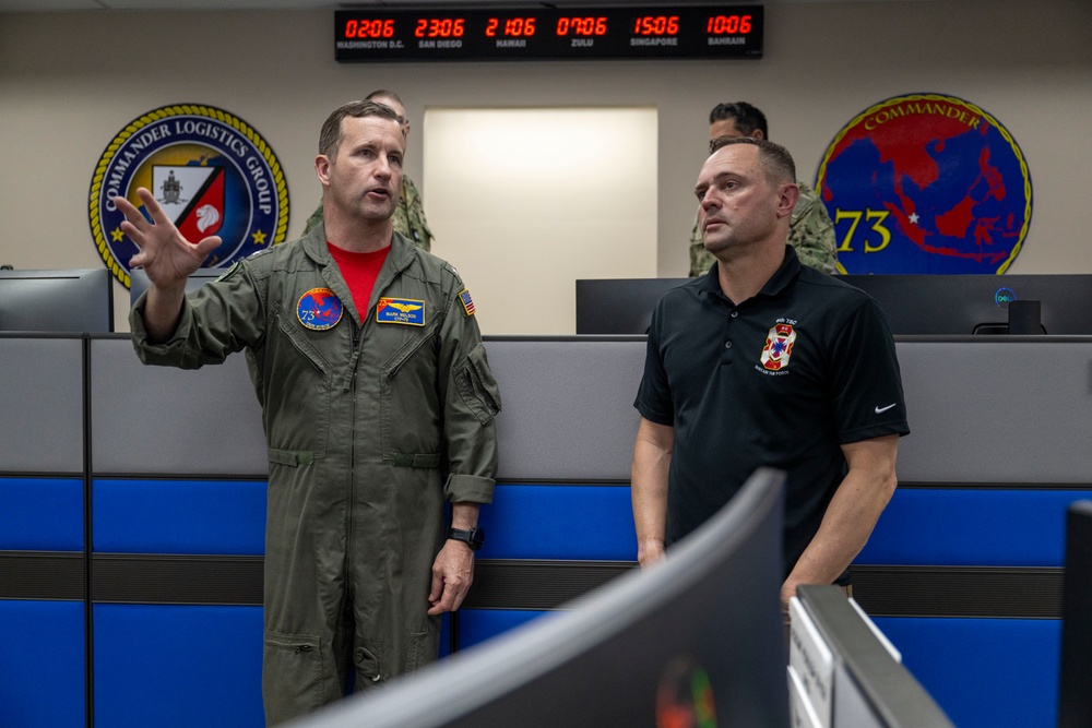 COMLOG WESTPAC Hosts U.S. Army Commanding General 8th Theater Sustainment Command