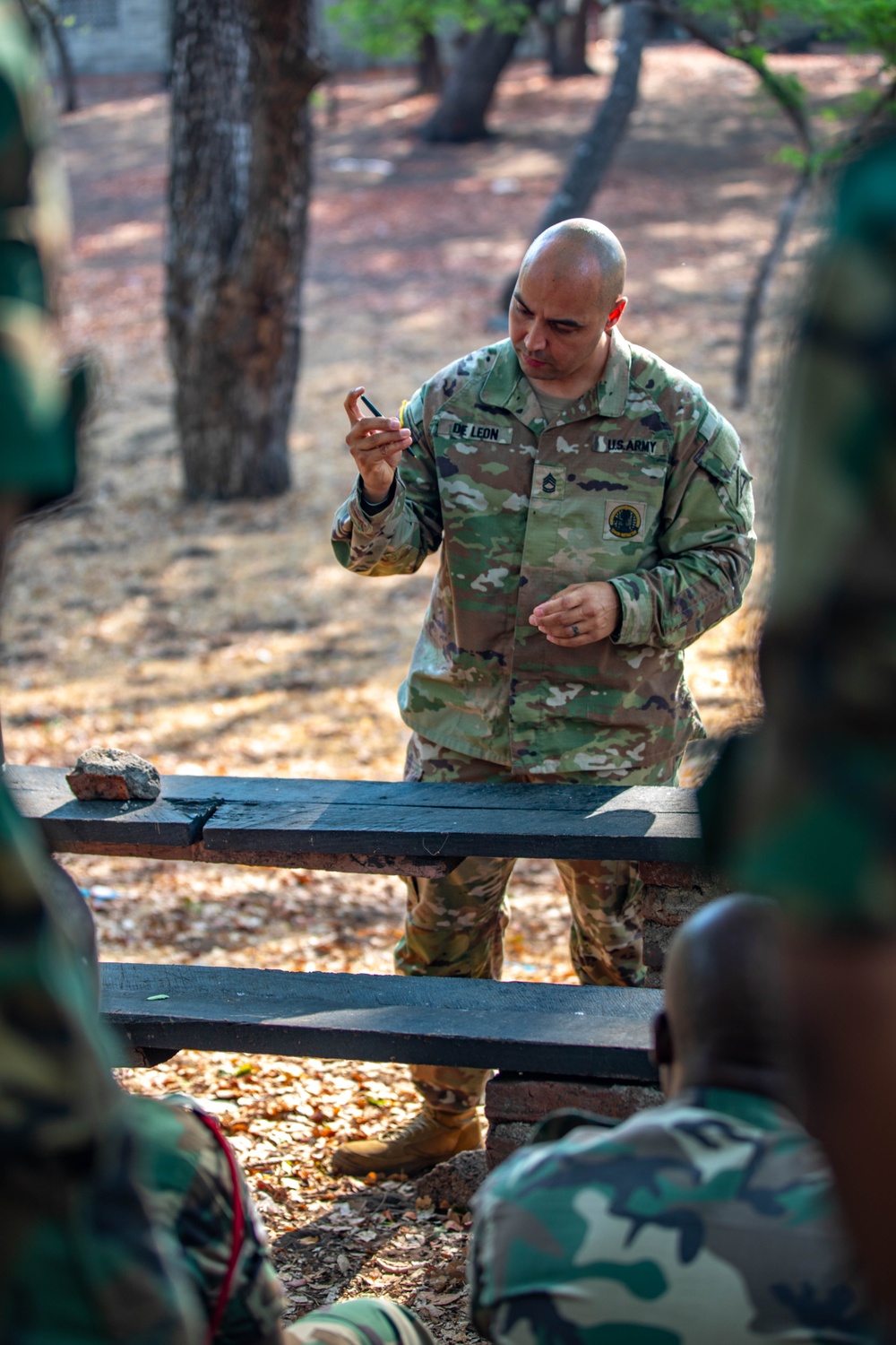 SETAF-AF, 7th ATC helps improve the Malawi Defence Force Section Commanders Course