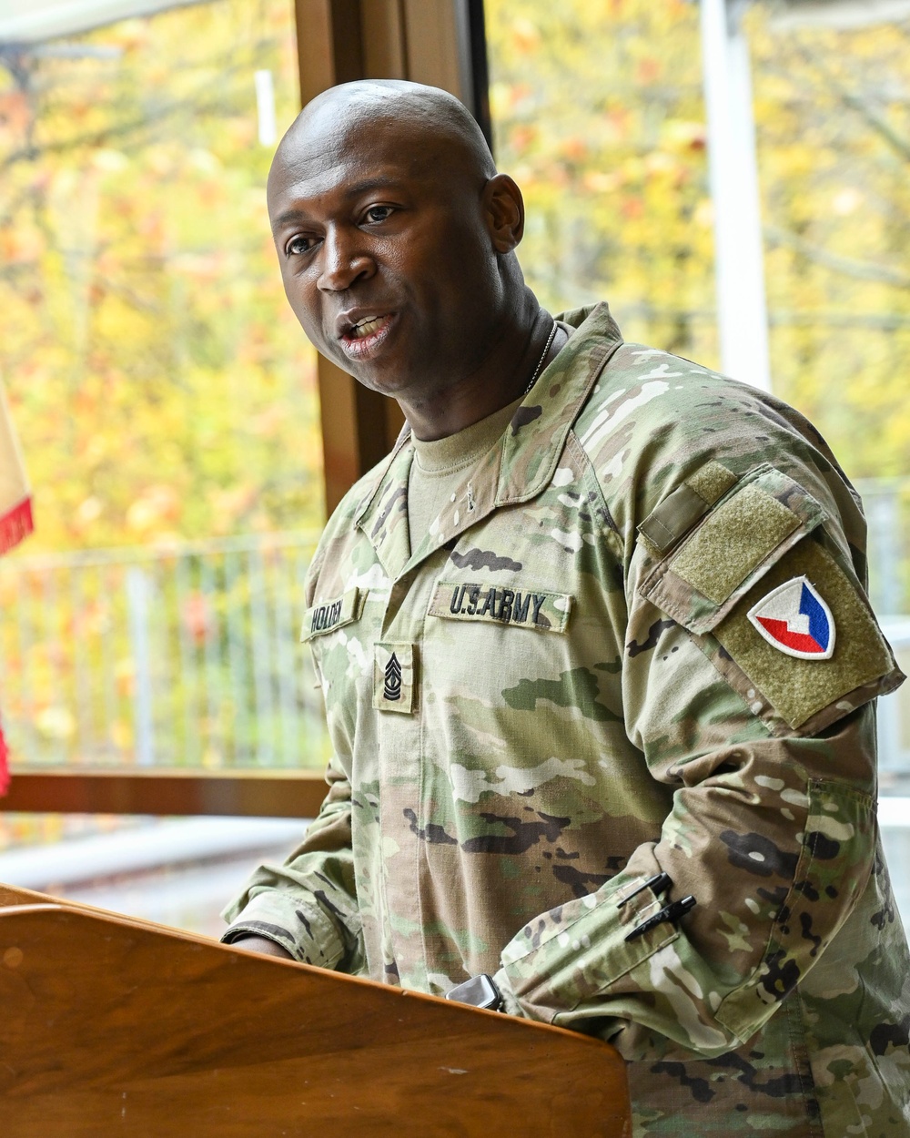 USAG Rheinland-Pfalz HHC welcomes new First Sergeant