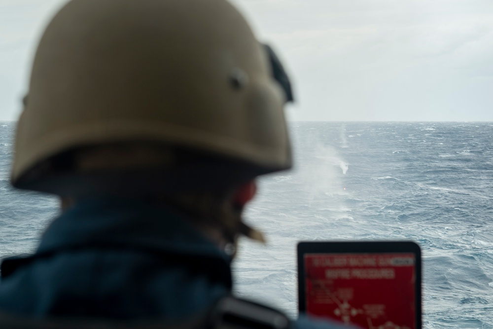 USS Carl Vinson (CVN 70) Conducts Live Fire Exercise