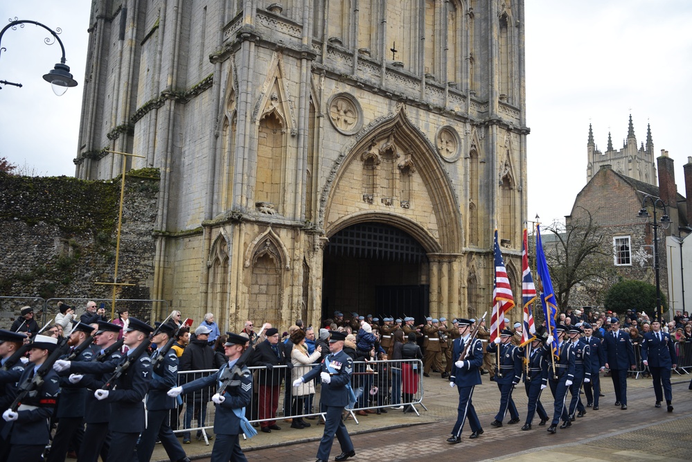 Remembrance Ceremony at Bury St. Edmunds