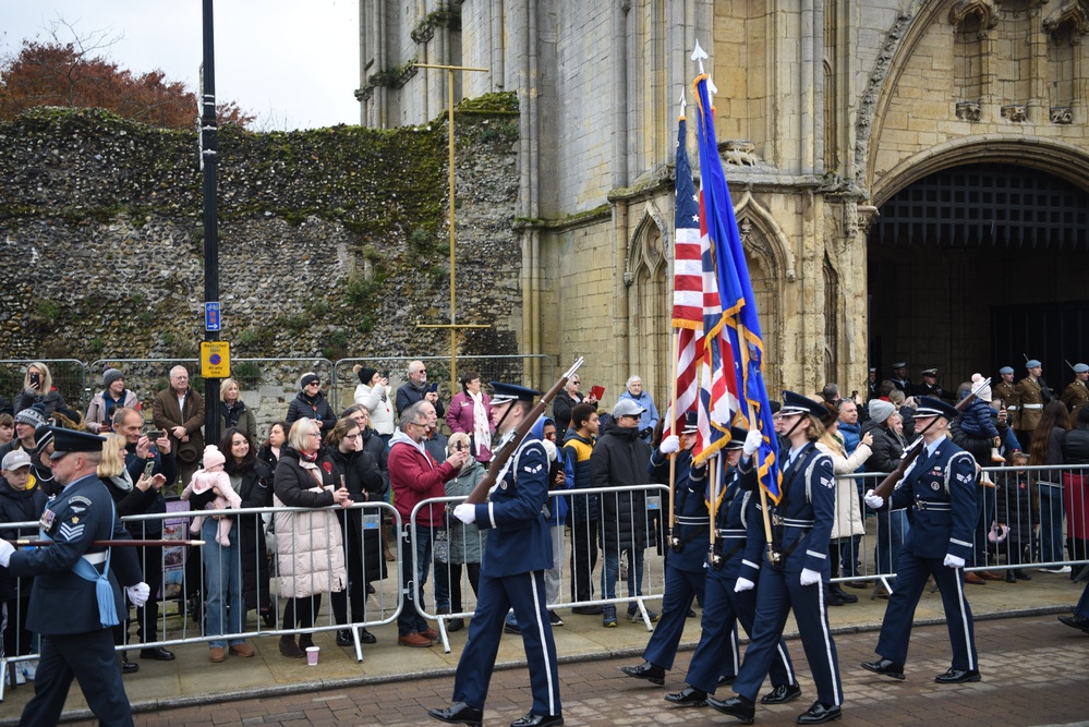 Remembrance Ceremony at Bury St. Edmunds