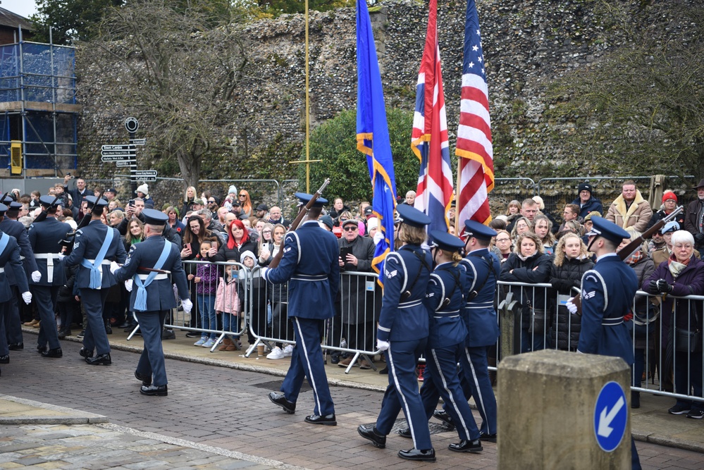 Remembrance Ceremony at Bury St. Edmunds