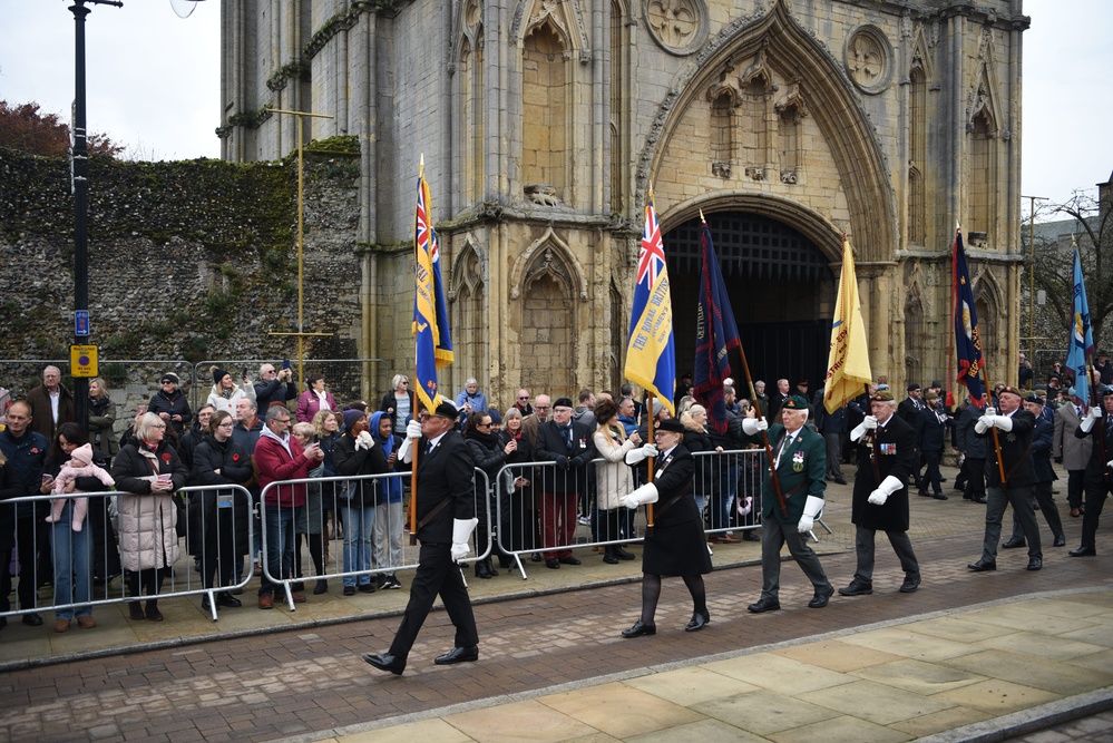 Remembrance Ceremony at Bury St. Edmunds