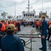 USNS Mercy Abandon Ship Drill and Litter Bearer Training