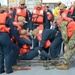 USNS Mercy Abandon Ship Drill and Litter Bearer Training