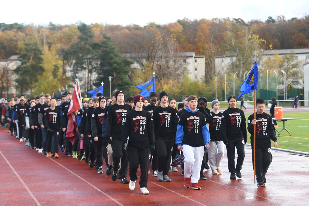 Kaiserslautern Military Community's Veteran's Awareness March