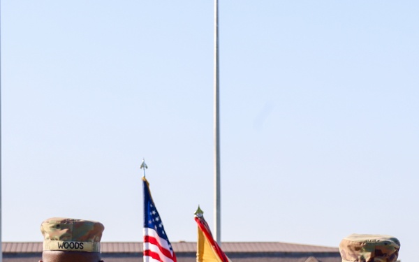 601st Change of Responsibility