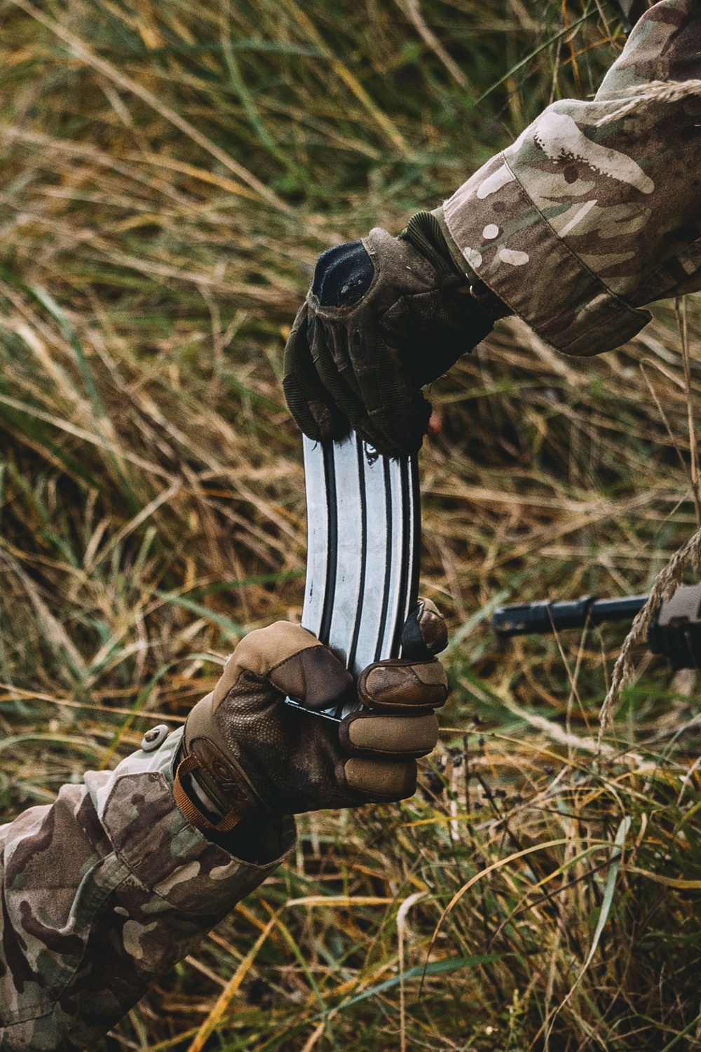 Royal Military Academy Sandhurst Officer Cadets train at Grafenwoehr Training Area