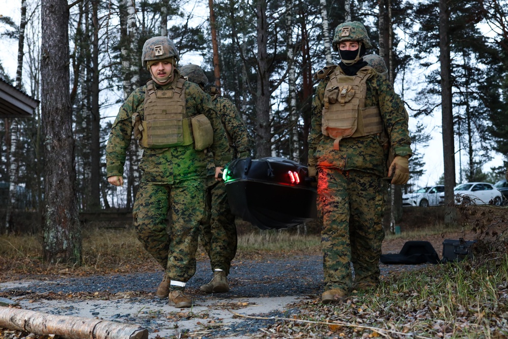 U.S. Marines with Combat Logistics Battalion 6 Experiment with Unmanned Surface Vehicle Capabilities