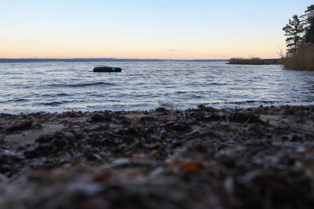 U.S. Marines with Combat Logistics Battalion 6 Experiment with Unmanned Surface Vehicle Capabilities