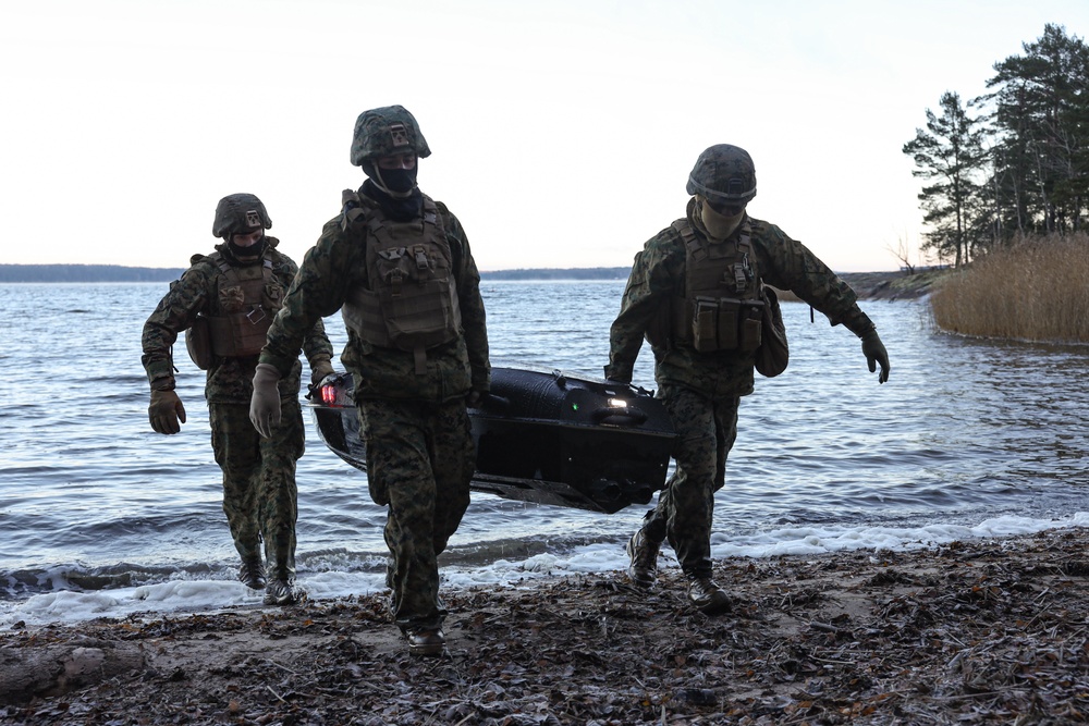 U.S. Marines with Combat Logistics Battalion 6 Experiment with Unmanned Surface Vehicle Capabilities