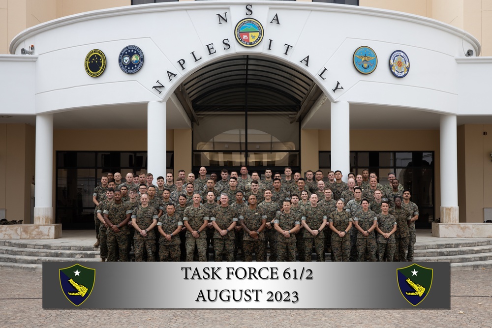 Task Force 61/2 Rotation 1 group photo