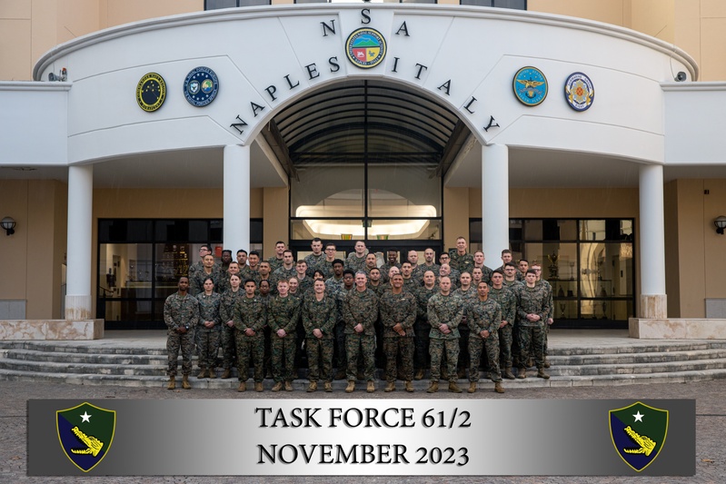 Task Force 61/2 Rotation 2 group photo