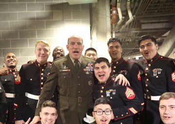 Chicago Bears NFL Salute to Service Game Hosts Army Reserve Soldiers for Oath of Enlistment Ceremony