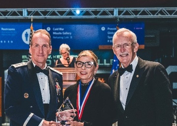 Watern receives Legacy Award from Air and Space Forces Association