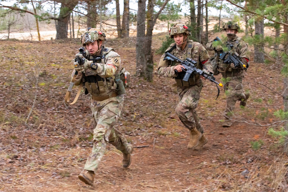 Task Force Marne troops train alongside NATO Allies during Strong Griffin exercise in Lithuania