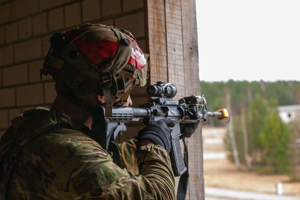 Task Force Marne troops train alongside NATO Allies during Strong Griffin exercise in Lithuania