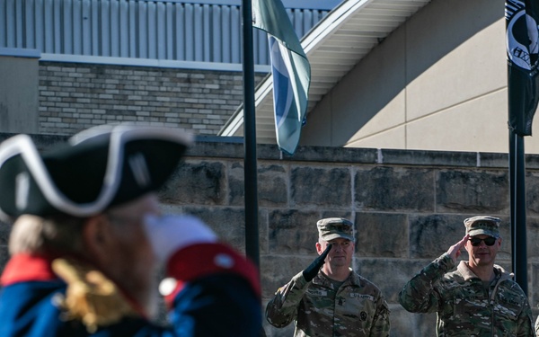 1st Inf. Div. Marches in Little Apple Veterans Day Parade