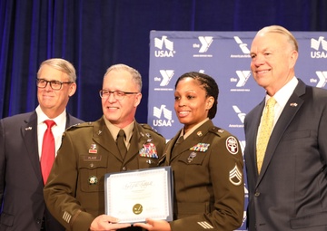 Armed Services YMCA Recognizes Army “Angel of the Battlefield”