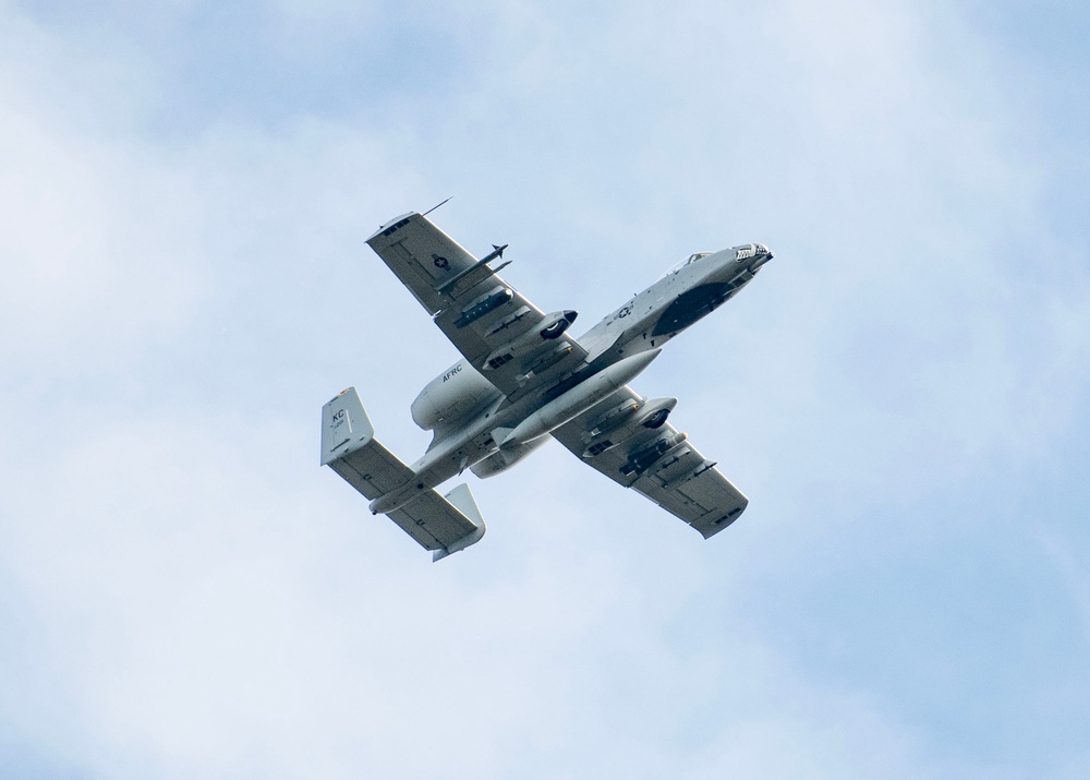 A-10 Bomb Drops at Fort McCoy