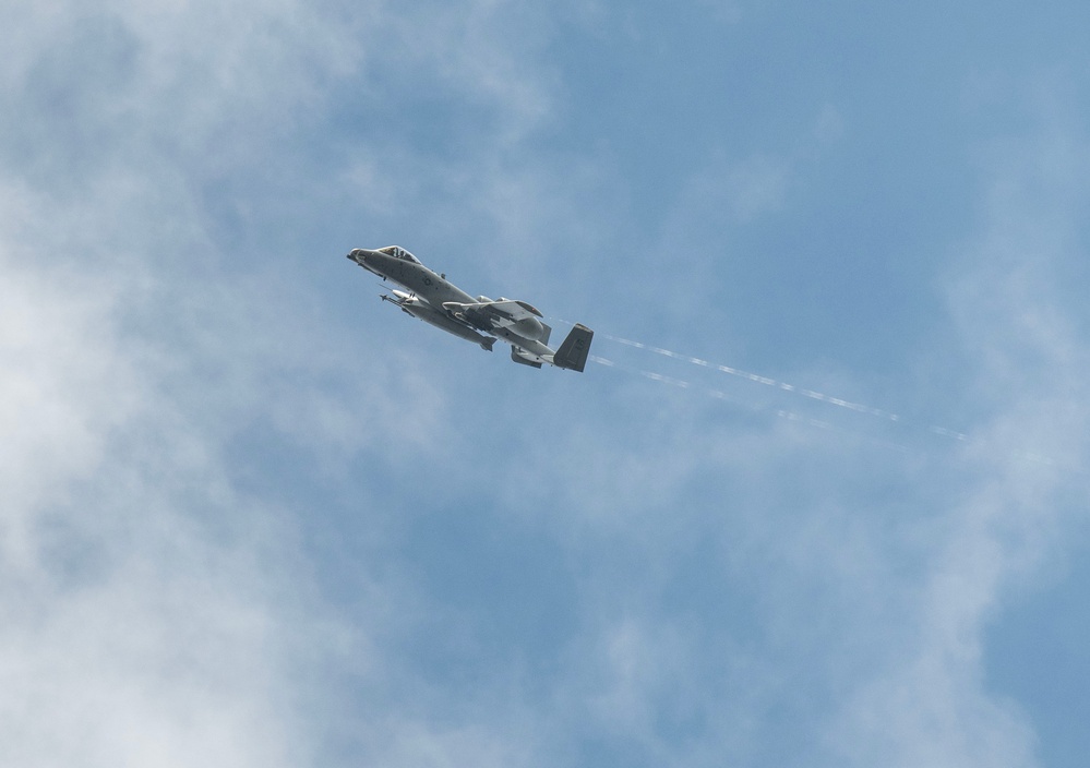 A-10 Bomb Drops at Fort McCoy