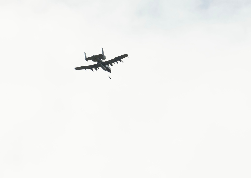 A-10 Bomb Drops at Fort McCoy